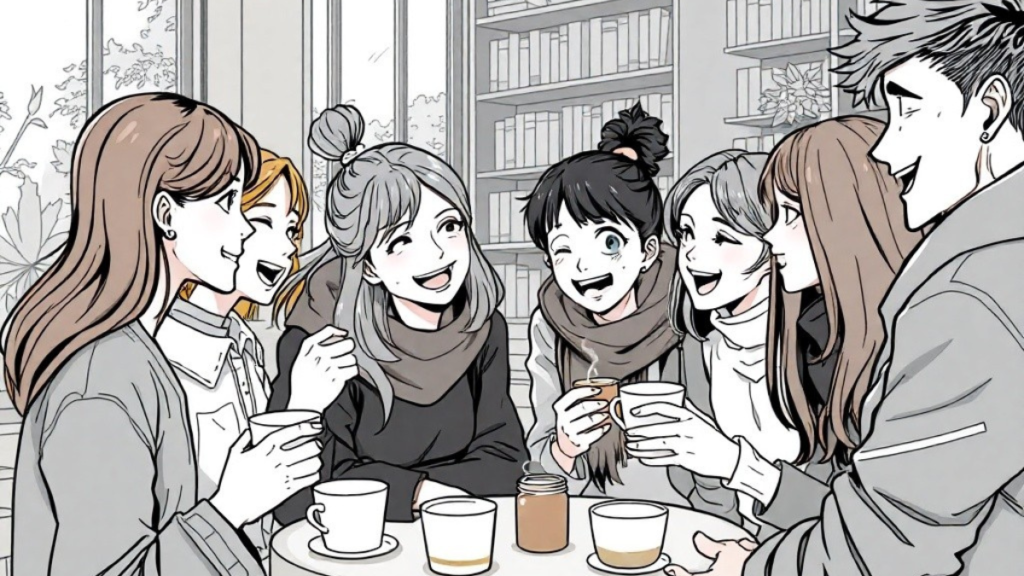 zodiak nongkrong di cafe