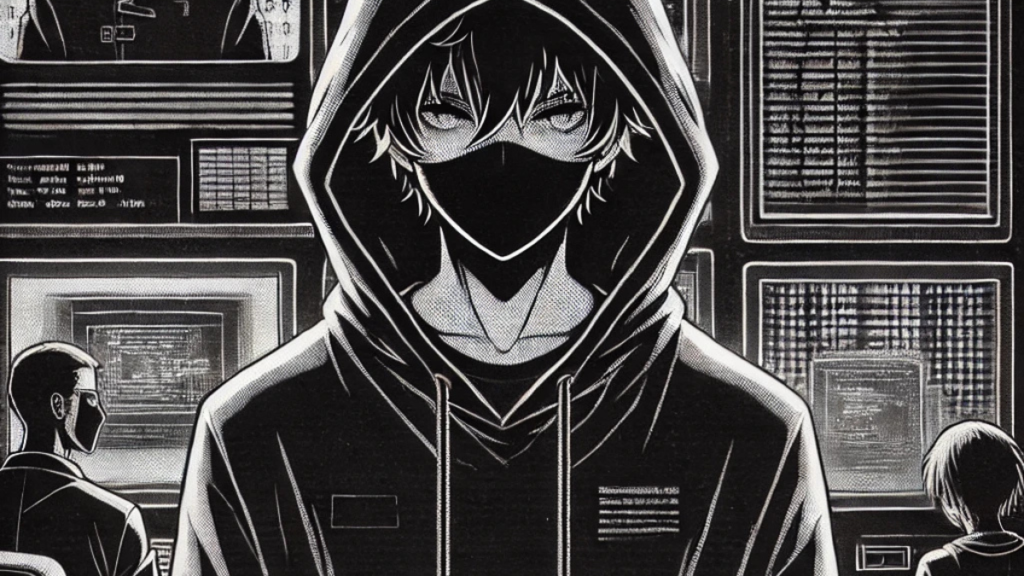 hacker mengawasi kita