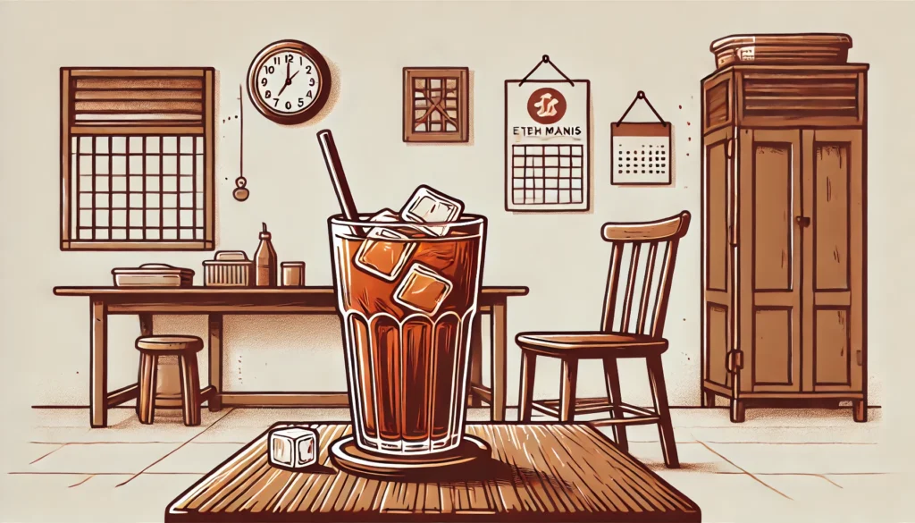 es teh manis teman nongkrong